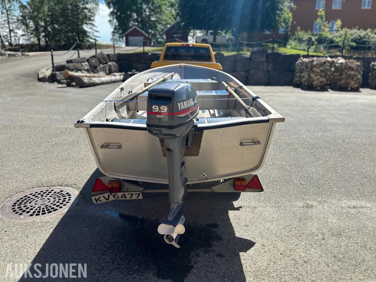 2001 Linder Sportsmann 400 båt med henger og motor
